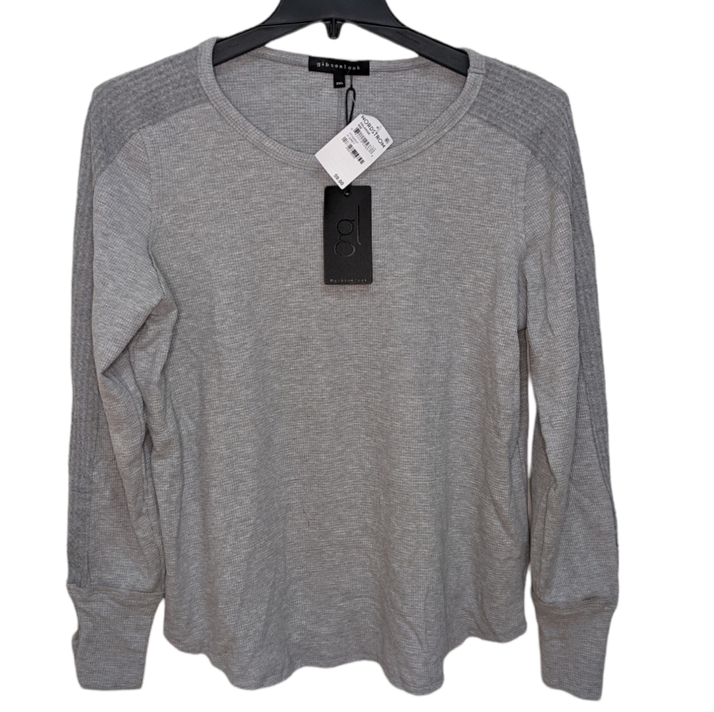 Gibsonlook Snap Sleeve Top XXL New With Blemish